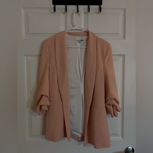 Fashion Nova - pink oversized blazer